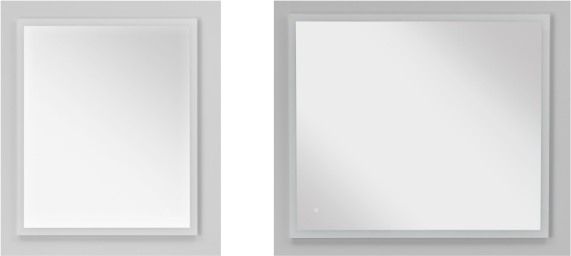 two mirror sizes